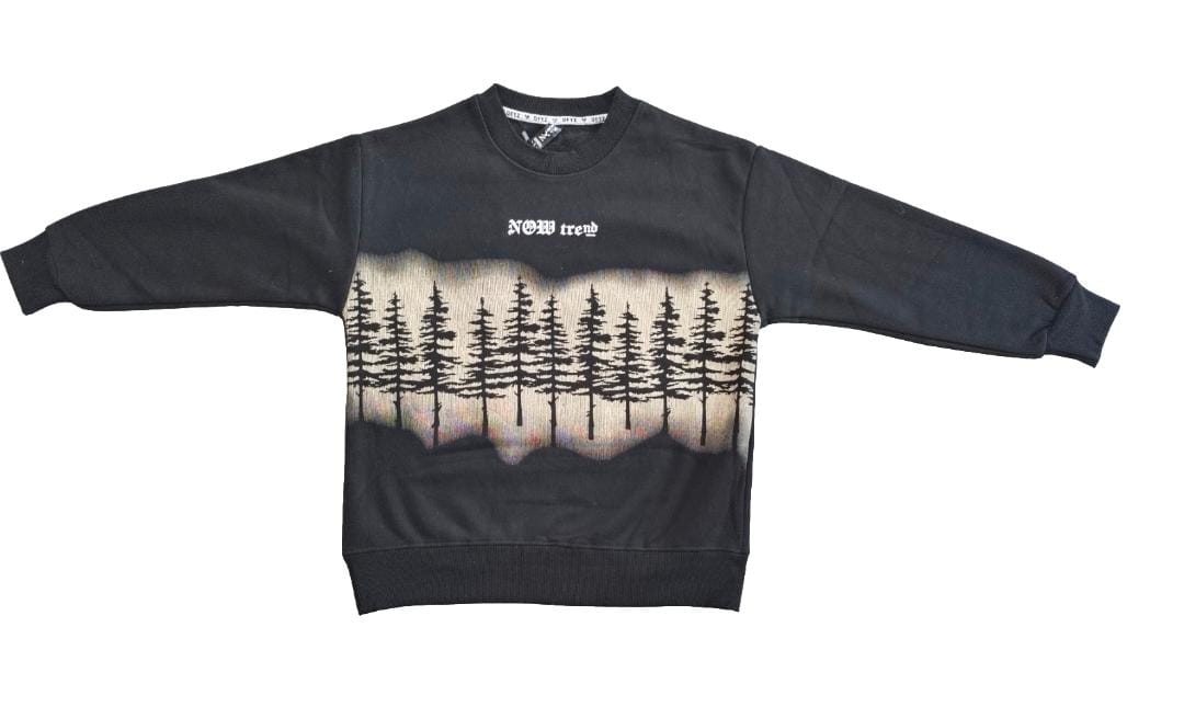 Boy warm and stylish with premium quality sweatshirt.