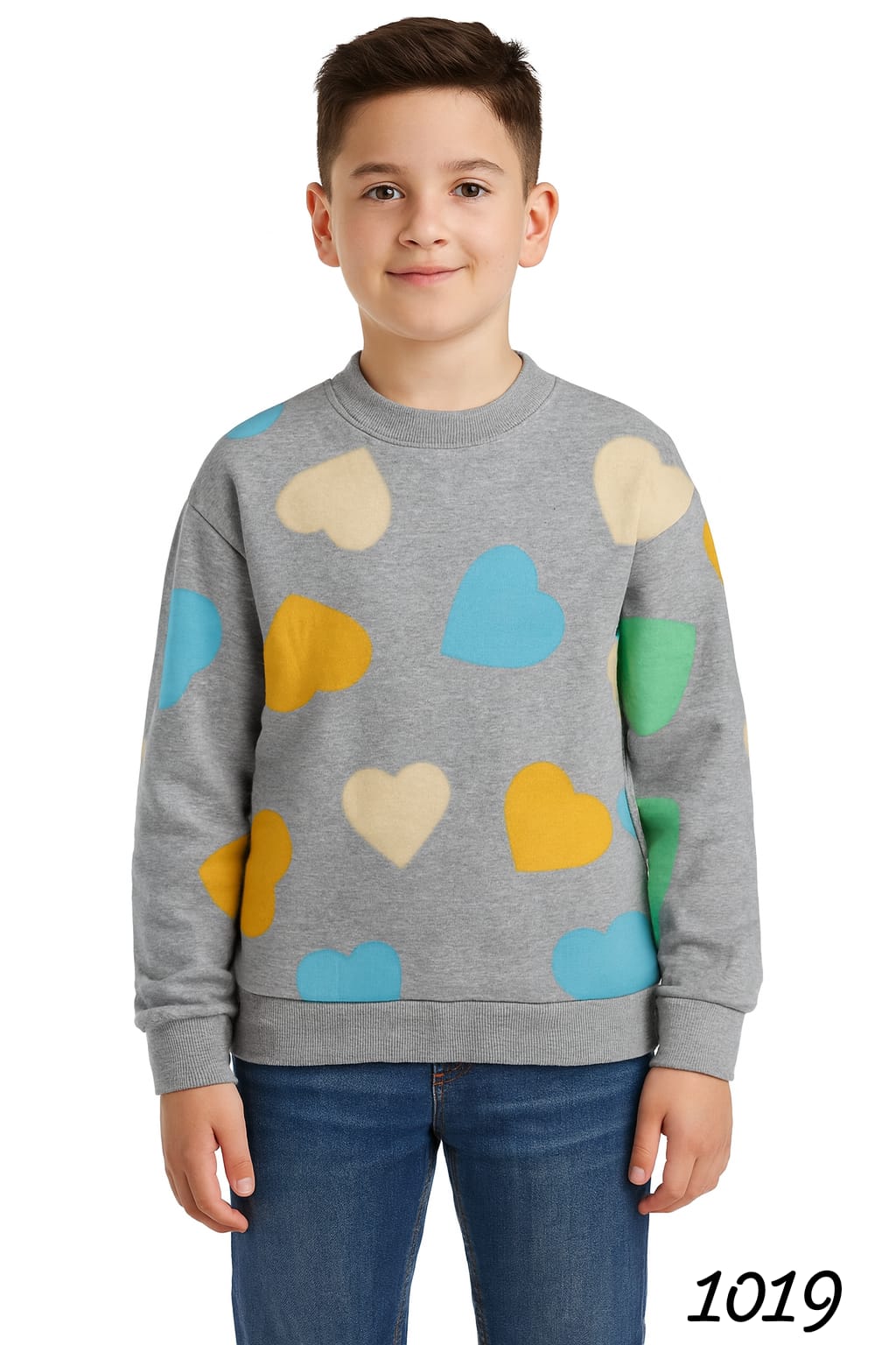 Boys’ Printed Sweatshirt for 10–12 Years age group