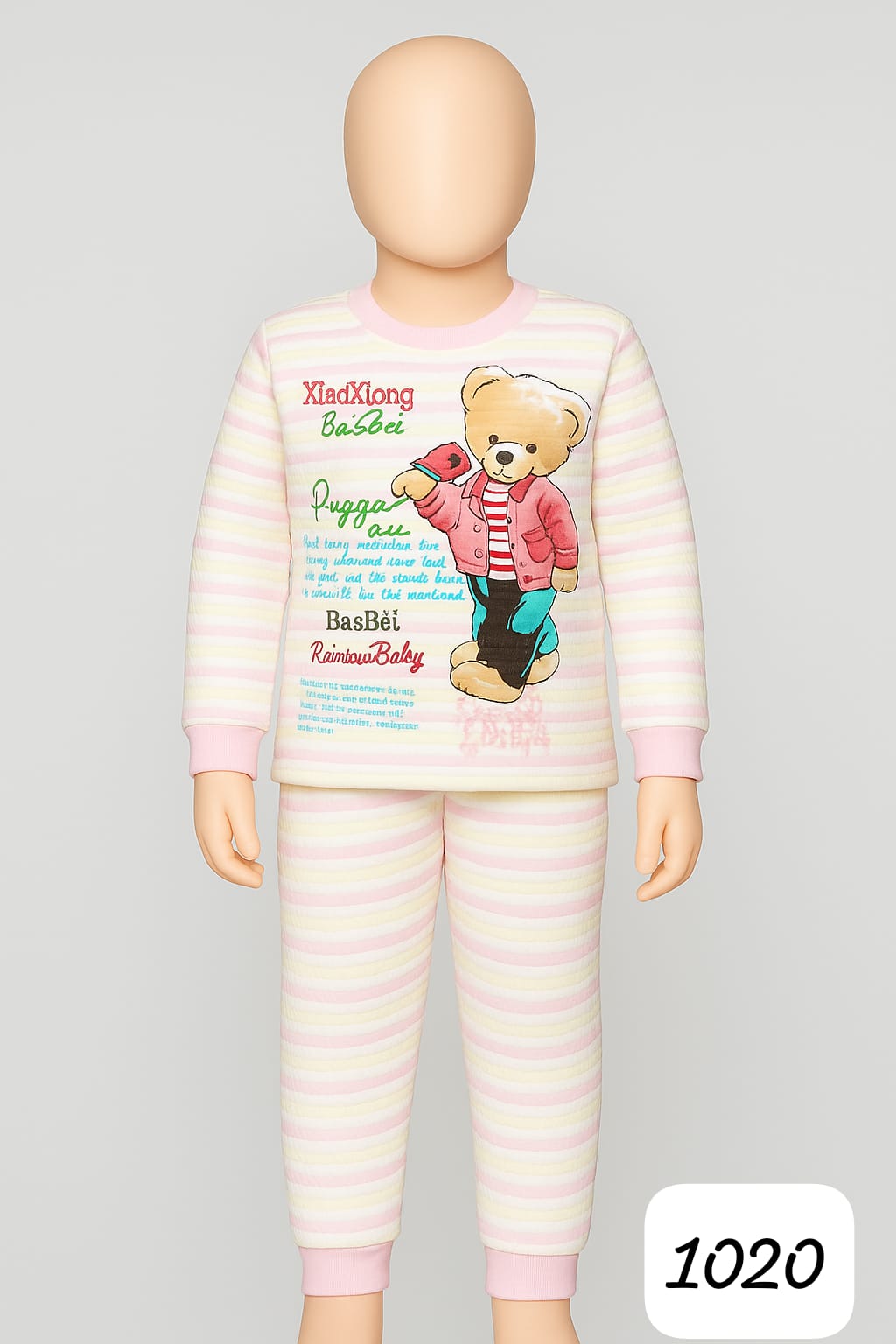 Girls’ Winter Pajama Set (4 Years)