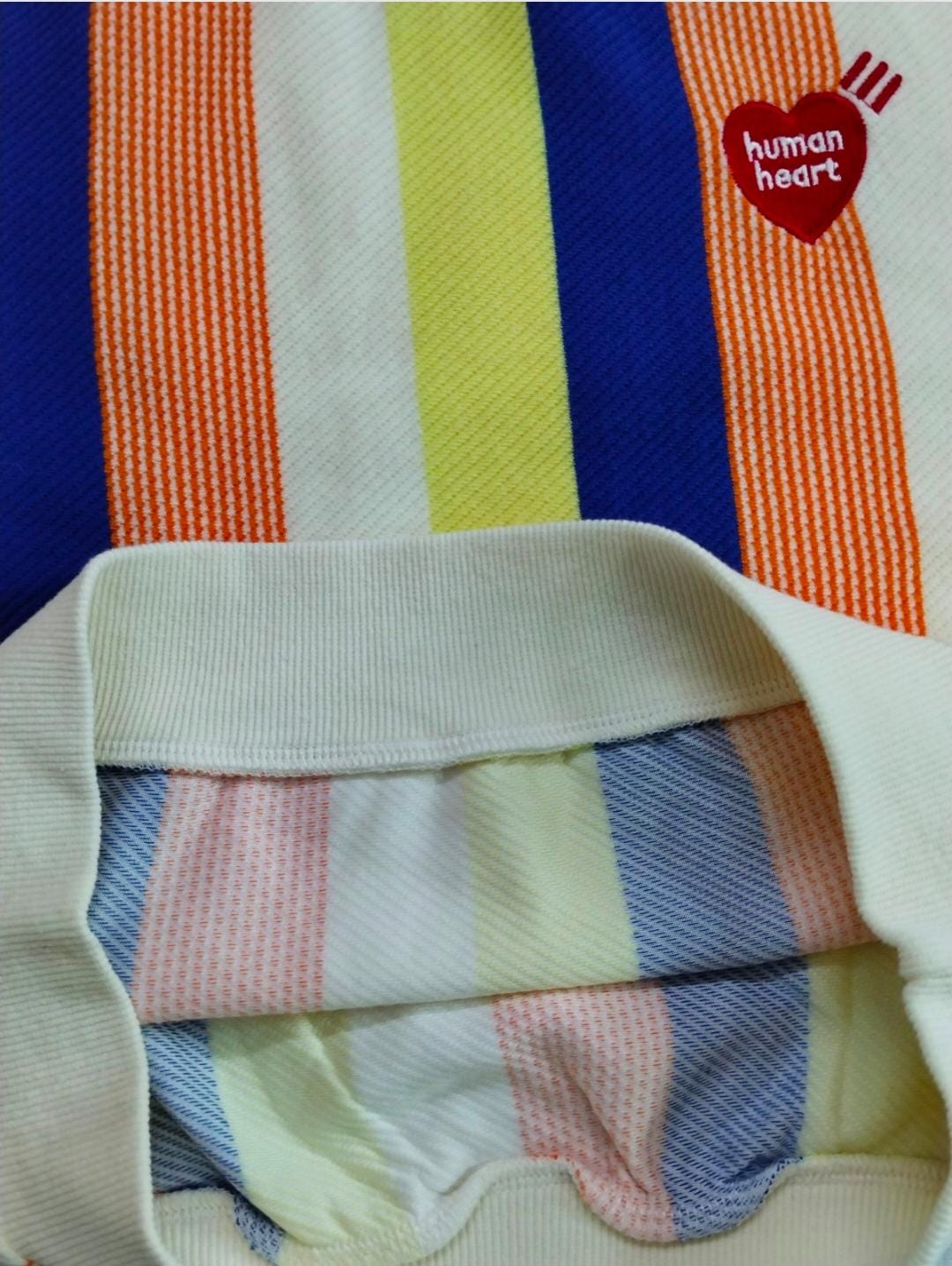 This stylish multicolor striped sweatshirt is designed for boys around 8- 10 years old