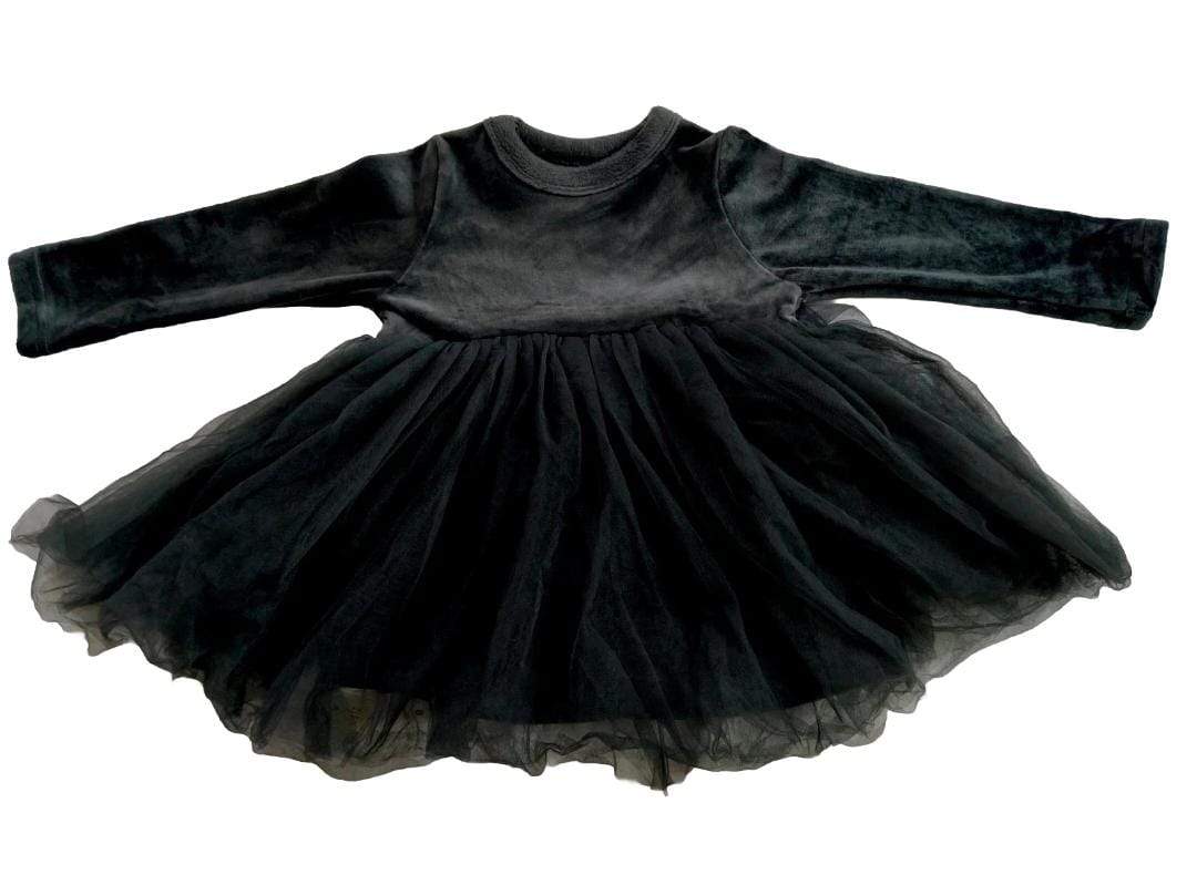 Stylish Velvet & Party Frock for Girls (Age 1-2 Years)