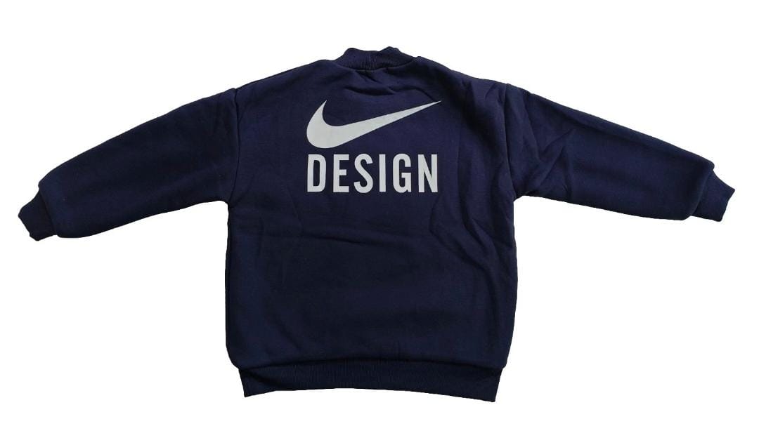 Navy Blue Sweetshirt Printed Sweatshirt* for Boys (16 Years)