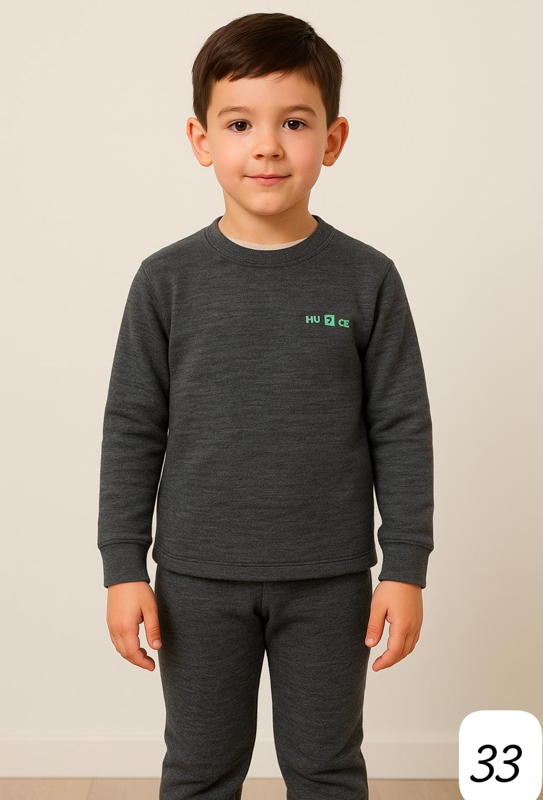 Boys’ Winter Thermal Set (Top & Bottom)