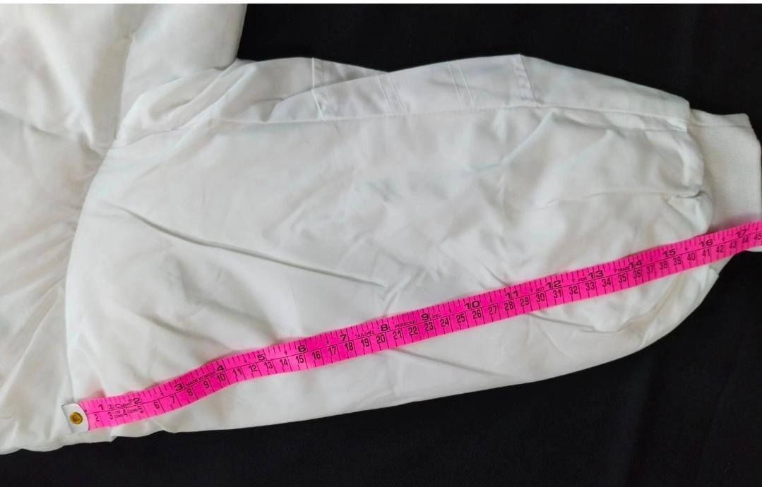 Dream Big, Stay Warm – White Hooded Jacket with Bold Style. for Adults 18+