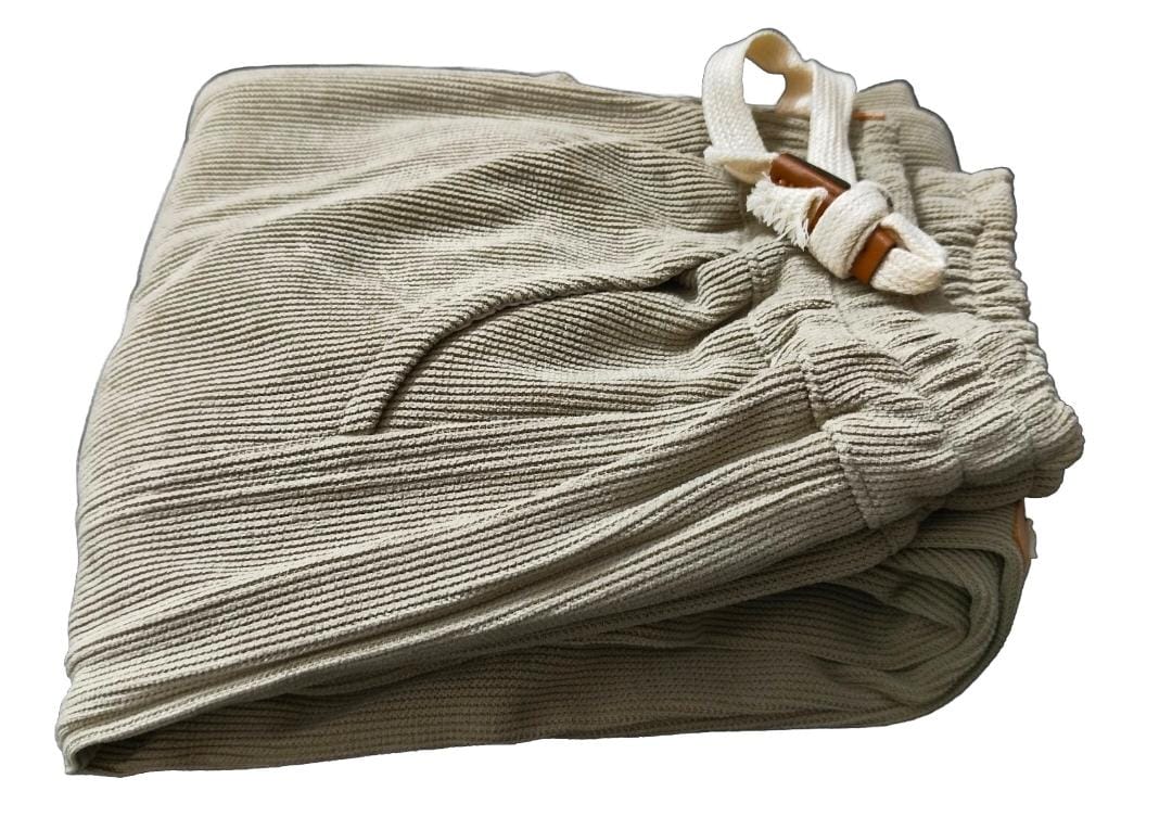 Girls’ Olive Green Corduroy Jogger Pants – Age 10