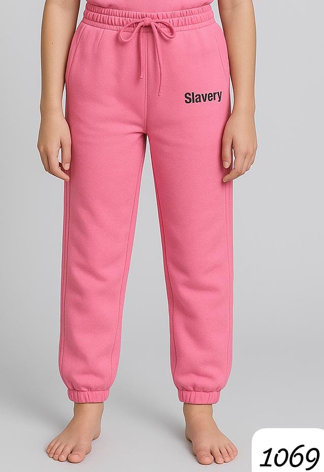 Kids Fleece* *-Lined Winter Pants – Pink