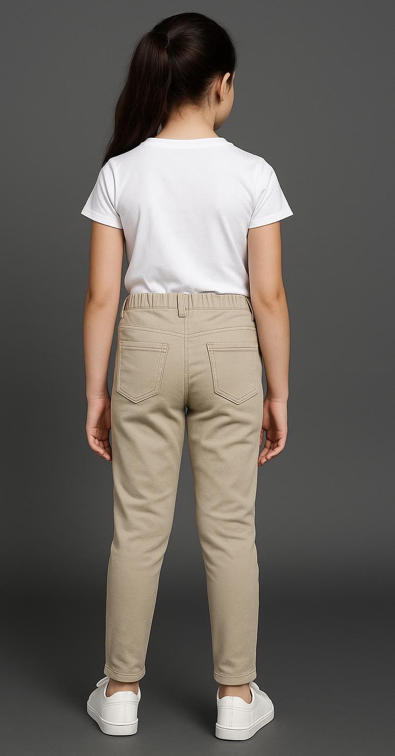 Girls’ Warm Fleece-Lined Pant – Stylish Comfortable (Age 10-12)