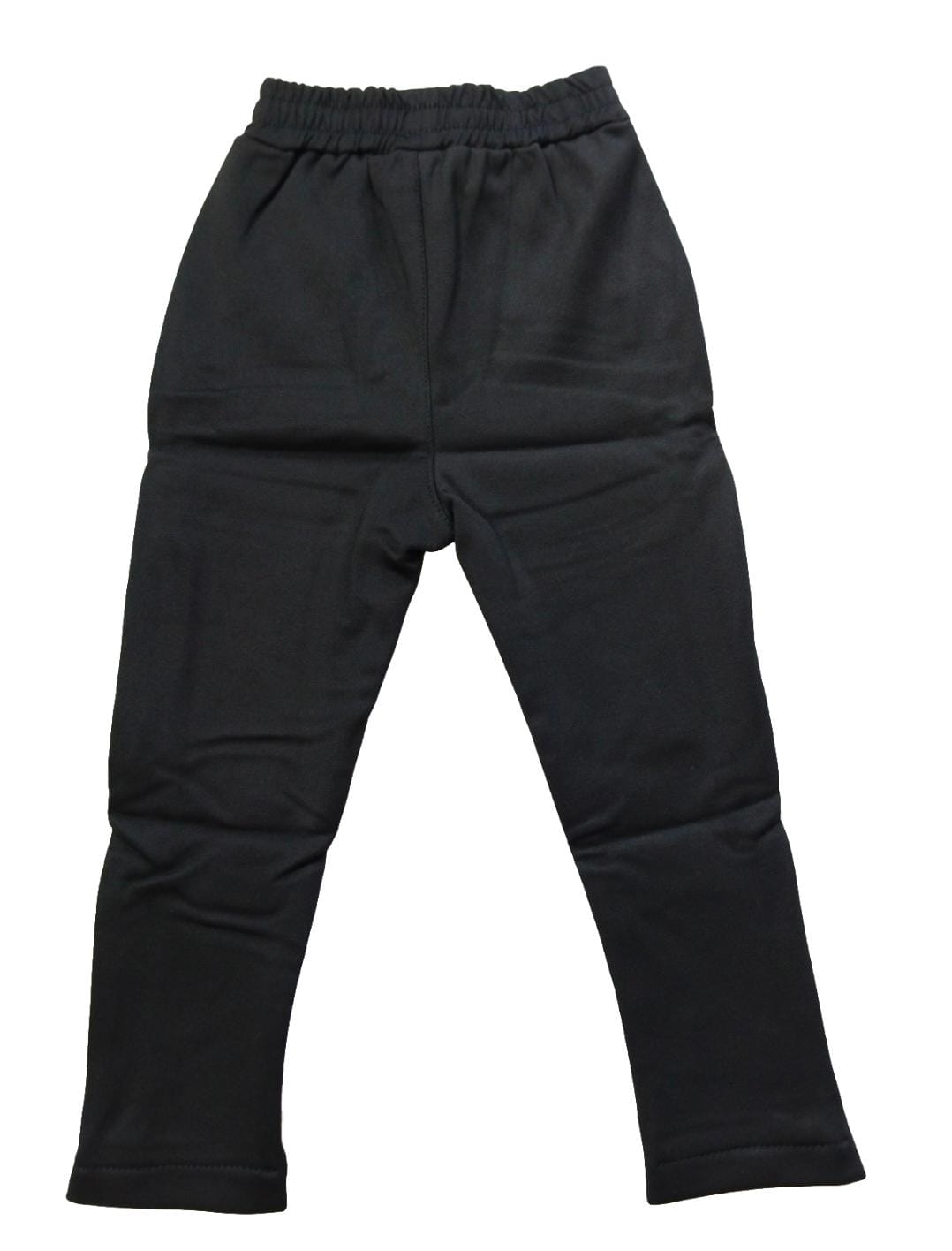 Kids Black PL Jogger with White Side Stripes (4-5 years )