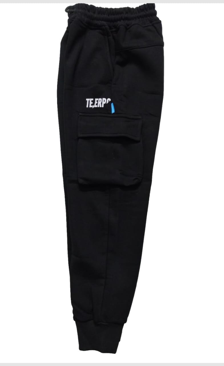 Unisex Black cargo Joggar warm & comfort Age group of 16 Around